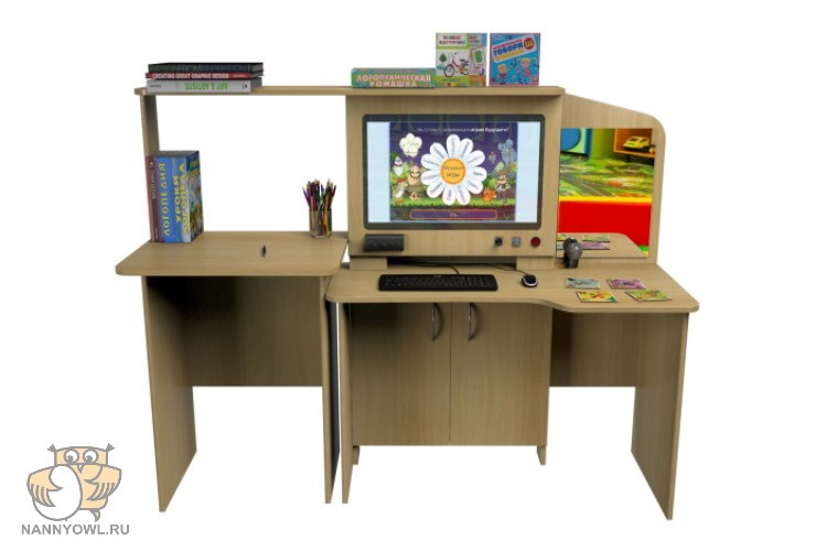 Мультимедийный образовательный интерактивный коррекционно-развивающий логопедический стол Logo 15 1