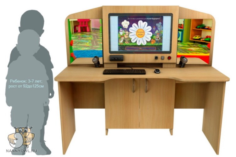 Мультимедийный образовательный интерактивный коррекционно-развивающий логопедический стол Logo 20 1