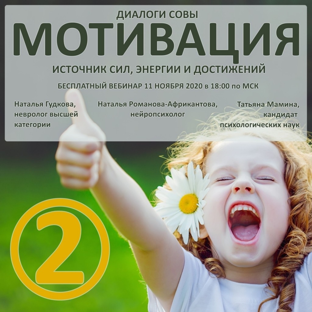 70. Диалоги Совы. Мотивация - источник сил, энергии и достижений.  Практическая часть. - Сова-Нянька.рф