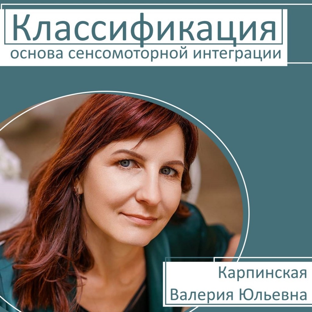 112. Сенсомоторная интеграция. Классификация – основа. - Сова-Нянька.рф