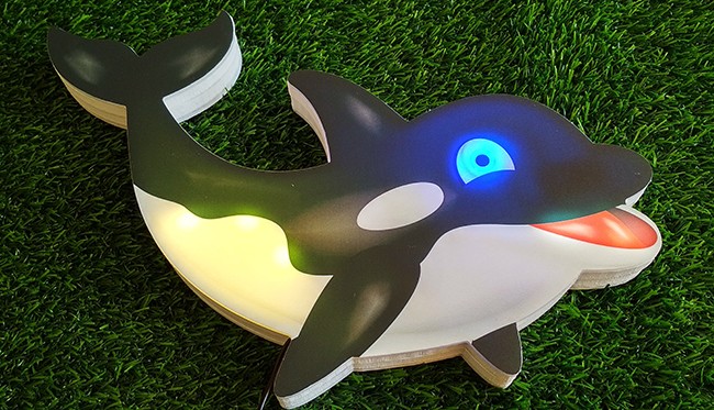 Прибор интерактивный световой Дельфин 1