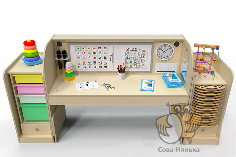 Профессиональный интерактивный стол для детей с РАС Maxi 1