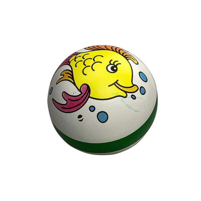 Мяч детский резиновый диаметр 7,5 см (комплект 10 шт) 1