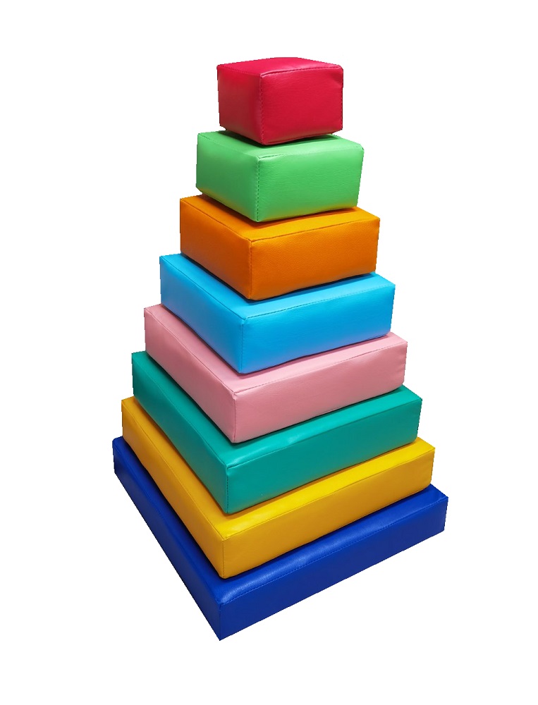 Мягкий игровой набор «Пирамида» 1